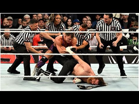 CHAD GABLE TURNS ON SAMI ZAYN WWE RAW 4/15/2024