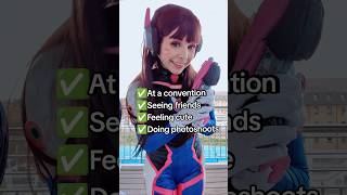 THIS HAPPENED IN COSPLAY 😭 DVA Overwatch convention meme #cosplay #cosplaygirl #overwatch #funny