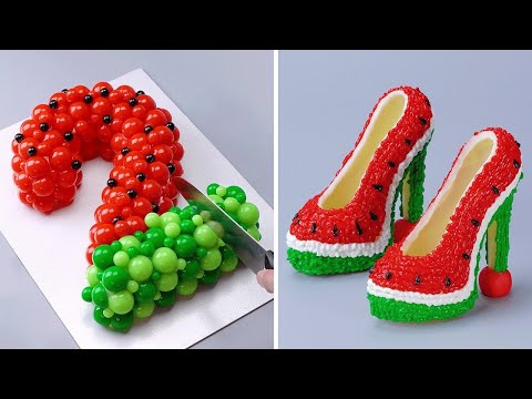 So Tasty Delicious WATERMELON Cake Recipes | Amazing Cake, Dessert, Ice Cream You'll Love