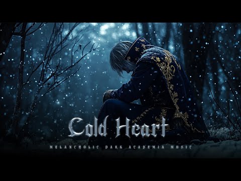 The Vampire's Cold Heart - Melancholic Piano & Cello in the Frozen Night | Dark Academia Music