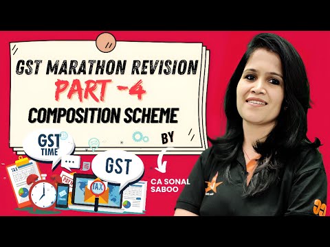 Composition Scheme Under GST Marathon Revision 2024 | CMA & CMA Inter Marathon Revision 2024 Dec