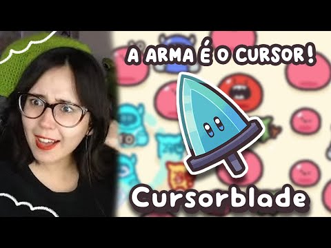 Um Roguelike Onde VOCÊ É O CURSOR! 🎮⚔ Cursorblade - tiemiau | #1