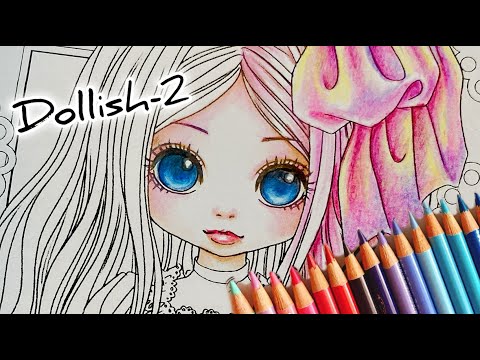 Dollishを塗ーりっしゅ！②【塗り絵＆雑談配信】