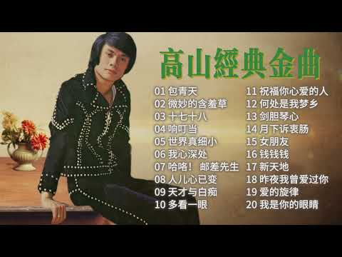 高山  懷舊金曲 經典金曲【2024 經典金曲】 Best Chinese Old Songs of Gao Shan | 包青天 / 微妙的含羞草 / 十七十八 / 響叮噹 / 世界真細小