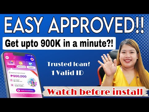 BAGONG UTANGAN!! 900K ANG PWEDENG HIRAMIN DITO?! NEW LOAN APP REVIEW