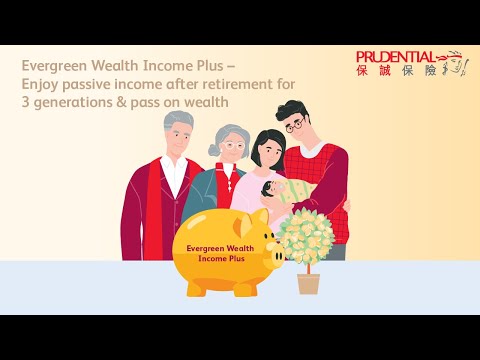 Evergreen Wealth Income Plus–Enjoy passive income after retirement for 3 generations& pass on wealth