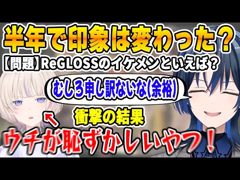 ReGLOSS印象調査で"まさかの結果"になり恥をかいてしまう轟はじめ【ホロライブ/ReGLOSS/リグロス/切り抜き/火威青/音乃瀬奏/一条莉々華/儒烏風亭らでん/轟はじめ】