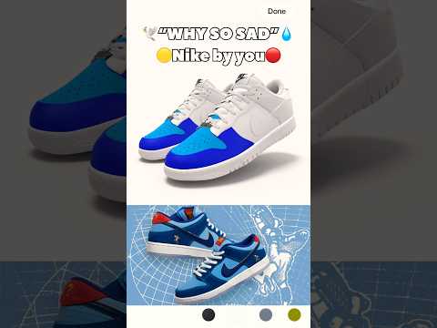 😿👀“why so sad” SB nike by you🦢COP⁉️💬 #nike #sneakers #shoes #nikesb  #shorts #jordan