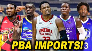 PBA COMMISSIONERS CUP 2024-25 IMPORTS! Grabe Sobrang Lalakas ng mga Bagong Imports!