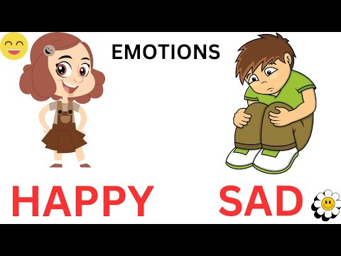 Basic Emotions Video For Kids| Feeling Happy | Sad | Shy| Cry| Scared| Laugh| #kidsvideo #trending