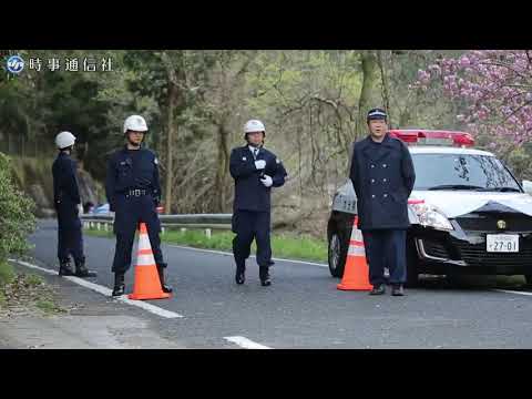 裏山崩れ６人不明＝山間部３軒、幅１００メートル―大分