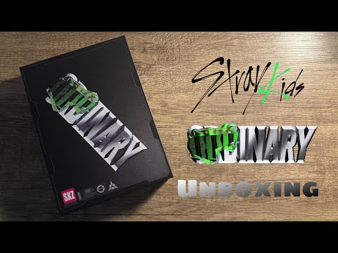 Stray Kids ODDINARY album unboxing limited ver 💚