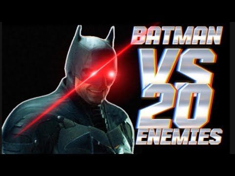 Batman Takes Out 20 Thugs [NO DAMAGE]