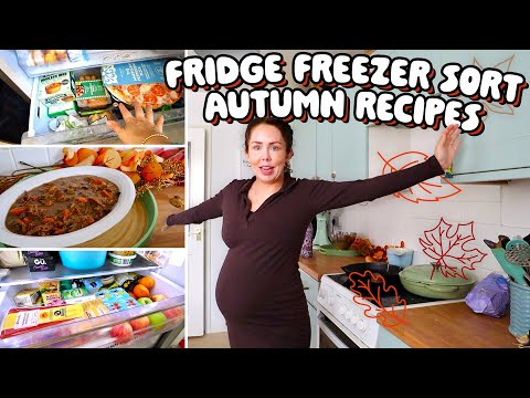 FRIDGE FREEZER SORT, AUTUMN RECIPES, AND MORE! | House Moving Decluttering Continues, Budget Recipes