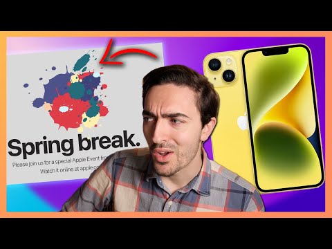 YELLOW iPhone launched, what about a Spring event??