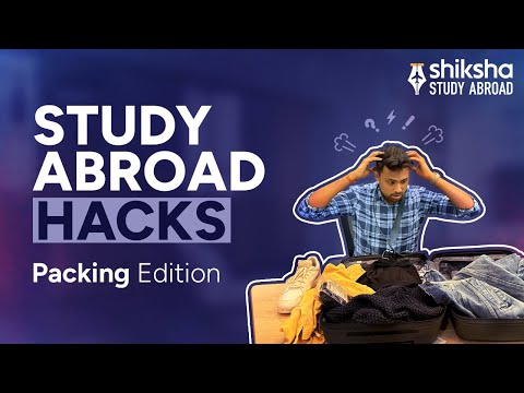 study abroad hack  | how to pack for study abroad | how to pack a suitcase for study abroad #shorts