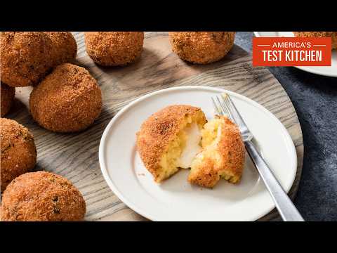 How to Make Crispy Fried Risotto Balls (Arancini) | Julia At Home (S5 E4)