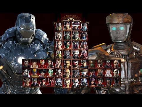 Mortal Kombat 9 - WAR MACHINE & ATOM REAL STEEL - Expert Tag Ladder - Gameplay @(1080p) - 60ᶠᵖˢ ✔