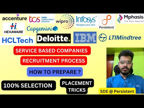 Service Based Companies Recruitment Process & How to Prepare for Placement