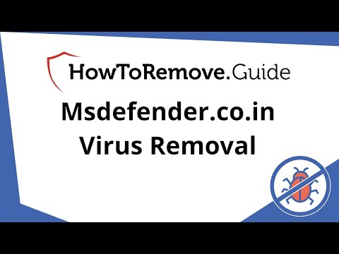 Msdefender.co.in Virus Removal