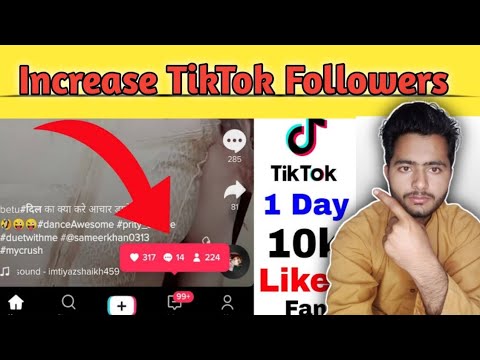 How To Increase TikTok followers | TikTok Foryou Trick