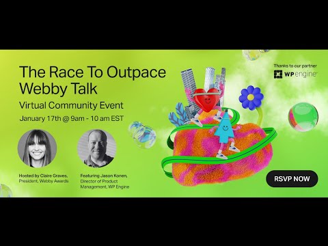 Webby Talk: The Race to Outpace