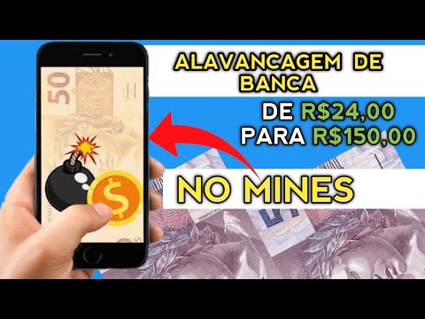 ALAVANCAGEM DE R$ 24,00 PARA R$150,00 mines : jogo de caça Minas (DIA 1)