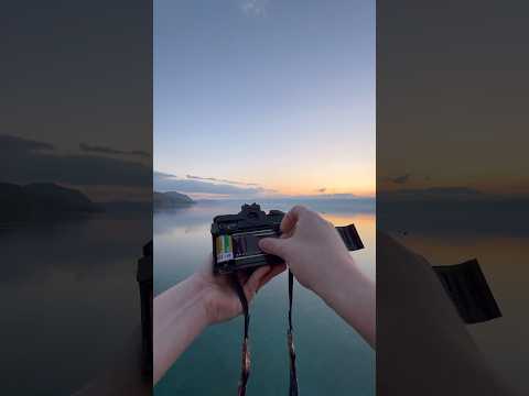 Shooting Expired Film At Lake Ohrid 🎞️ #expiredfilmclub #35mmfilm #travel #shorts #trending #fyp