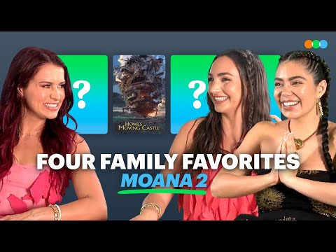 Four Family Favorites with Auli‘i Cravalho, Barlow & Bear, and Moana 2’s directors