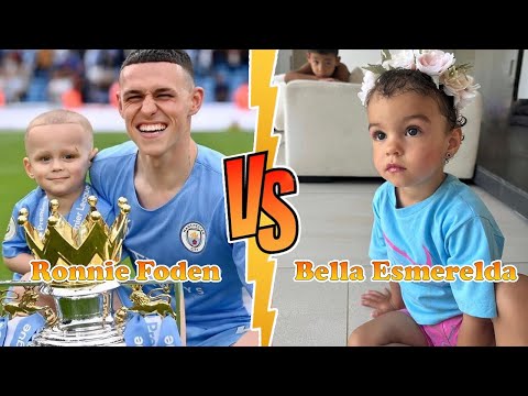 Ronnie Foden (Phil Foden’s son) VS Bella Ronaldo (CR7's Daughter) Transformation ★ From Baby To 2024