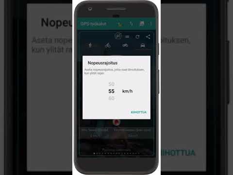 GPS Tools : Nopeusrajoitus ( Speed Limit )