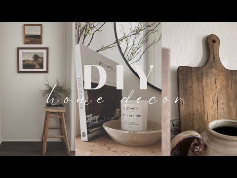 14 DIY Home Decor Ideas || Vintage Inspired Decor || Designer Dupes || Easy & Affordable DIY Ideas