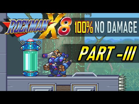 Megaman X8 Demake: Part 3 - Bamboo Pandamonium (No Damage) 100% Clear