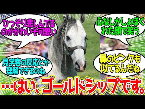 かっこいい馬ですね！ゴールドシップでしょ？に対するみんなの反応！【競馬 の反応集】