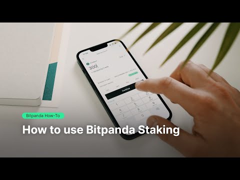 How to use Bitpanda Staking