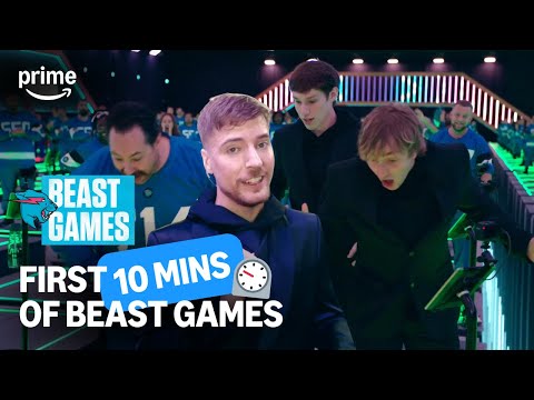 The First 10 Minutes of Beast Games | Prime Video