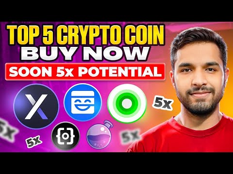 Top 5 Crypto Coin Buy Now / 5x Potential soon !!