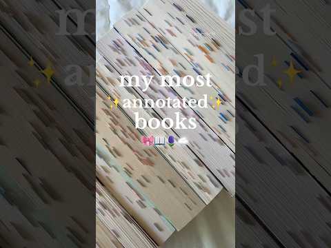 my favorite annotated books #bookquotes #books #booktube #booktok #booklover #bookishthings