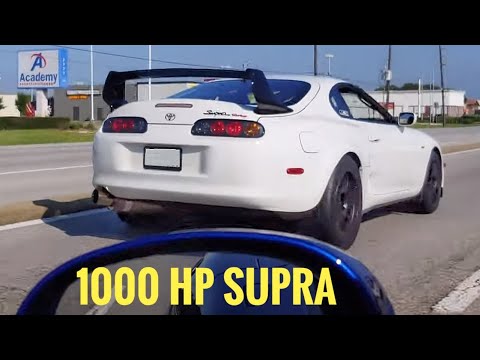 Built Supra gets nervous against NA Viper