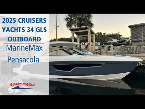 2025 Cruisers Yachts 34 GLS Outboard | Full Walkthrough and Specifications