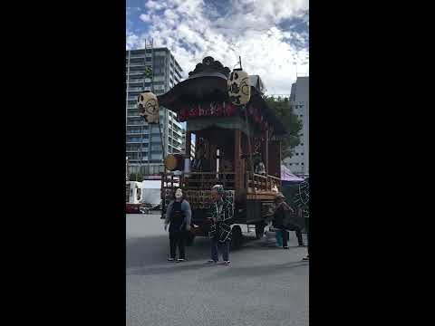 小島町はやし連 2019年9月23日 布多天神社 例大祭 山車の様子