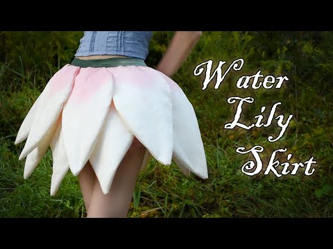 Making A Fairy Flower Petal Skirt (thrift flip)