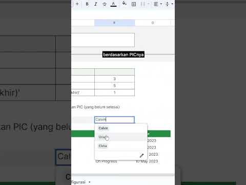 Bikin template to do list di google sheets #sheets #tutorial #exceltricks