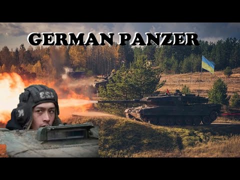 RUSSIANS ARE FREAKING OUT: GERMAN LEOPARD 2 TANK IS POUNDING THEIR POSITIONS IN DONETSK || 2024