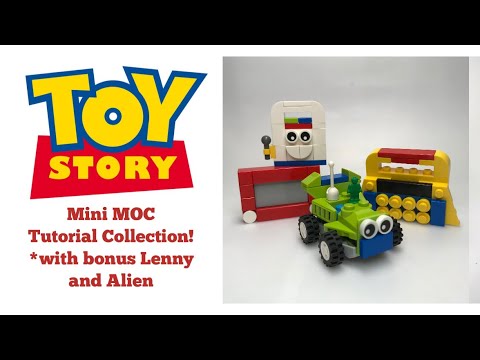 Lego Toy Story Mini MOC Tutorial Collection!