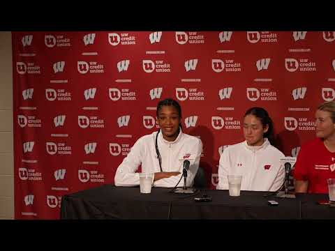 Wisconsin vs Bradley Volleyball Postgame Presser