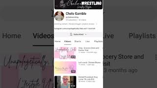 Sunday Shoutouts...@chelswrestling @kimmytalkswrestling121 #supportyoutubers #subscribe