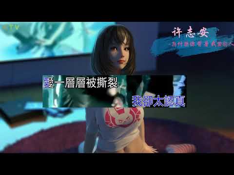 【KTV】许志安《為什麼你背著我愛別人》高清歌词 (Karaoke Version)