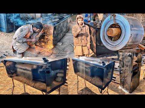 Amazing Manufacturing Easy Process of Making Fuel Tank With Old Method