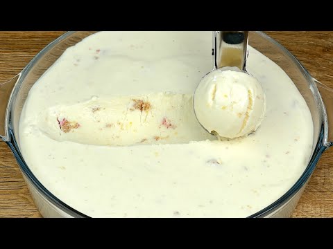 🍦The most delicious homemade ice cream in 5 minutes! Eaten in 3 minutes!